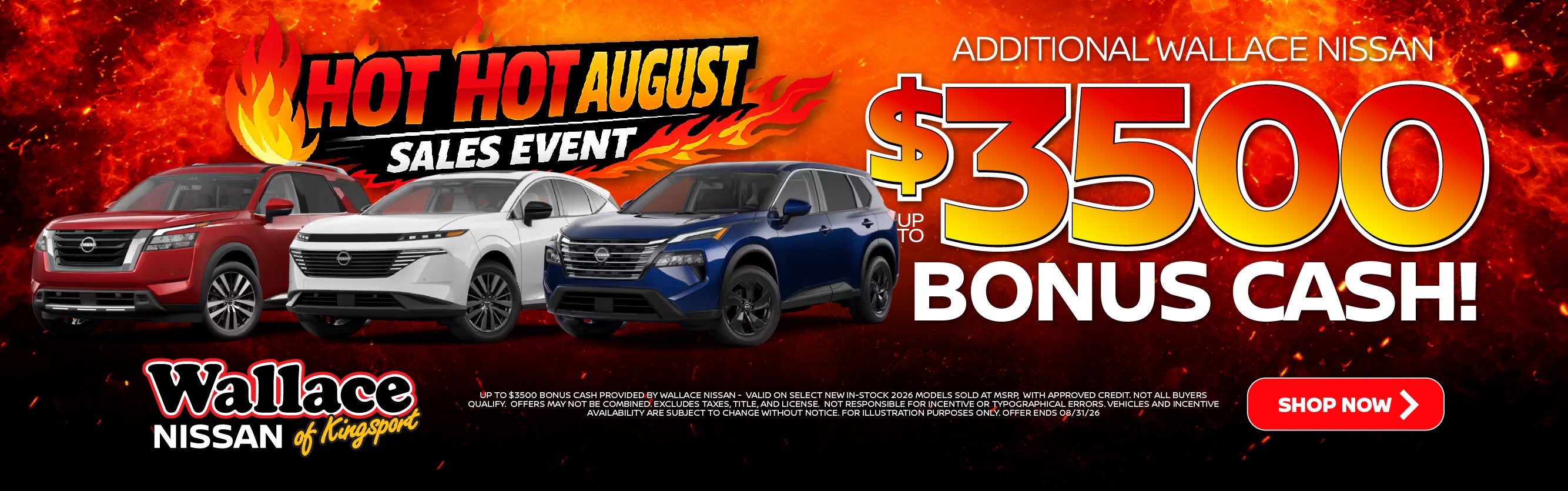 $3500 Bonus Cash!