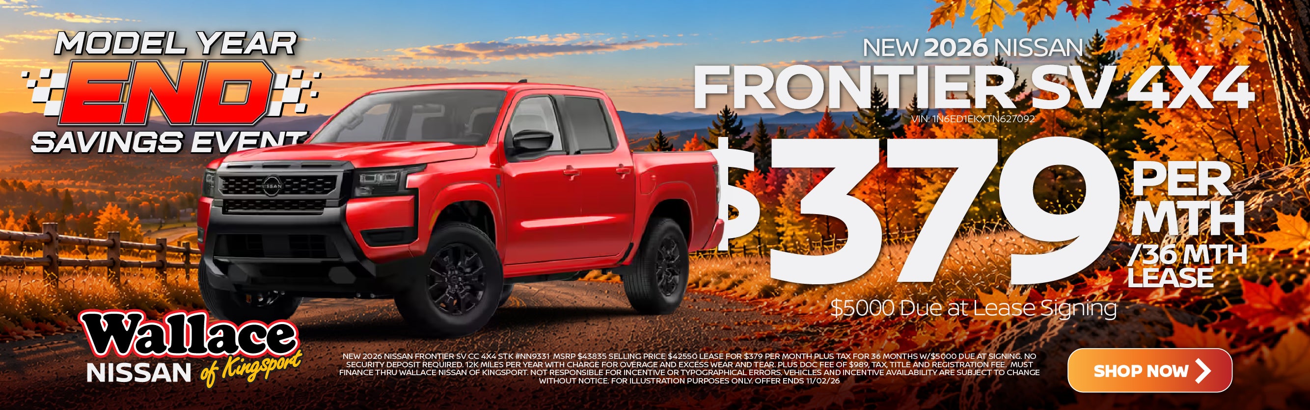 NEW 2026 NISSAN FRONTIER