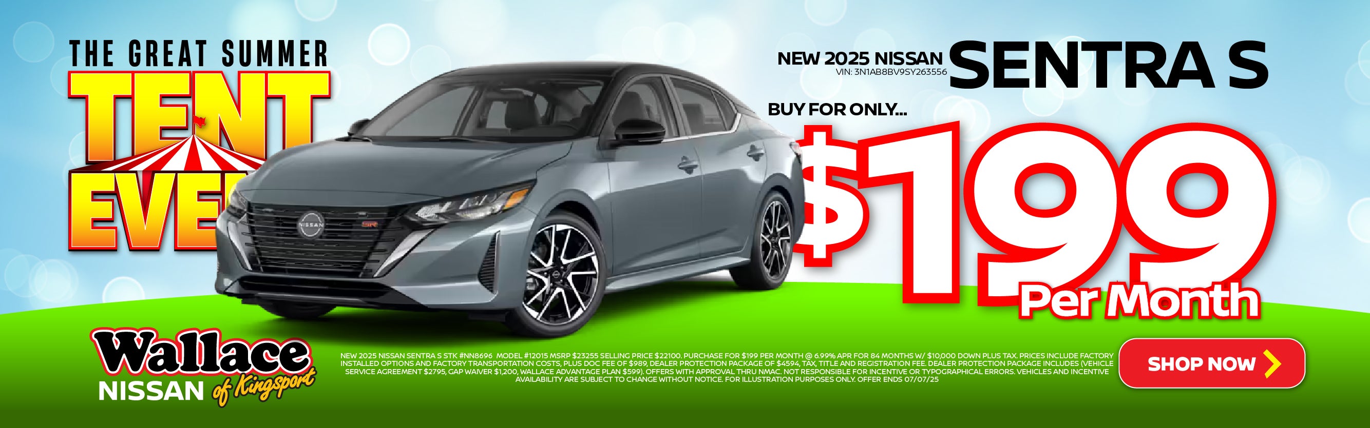 2025 Sentra S Buy Offer