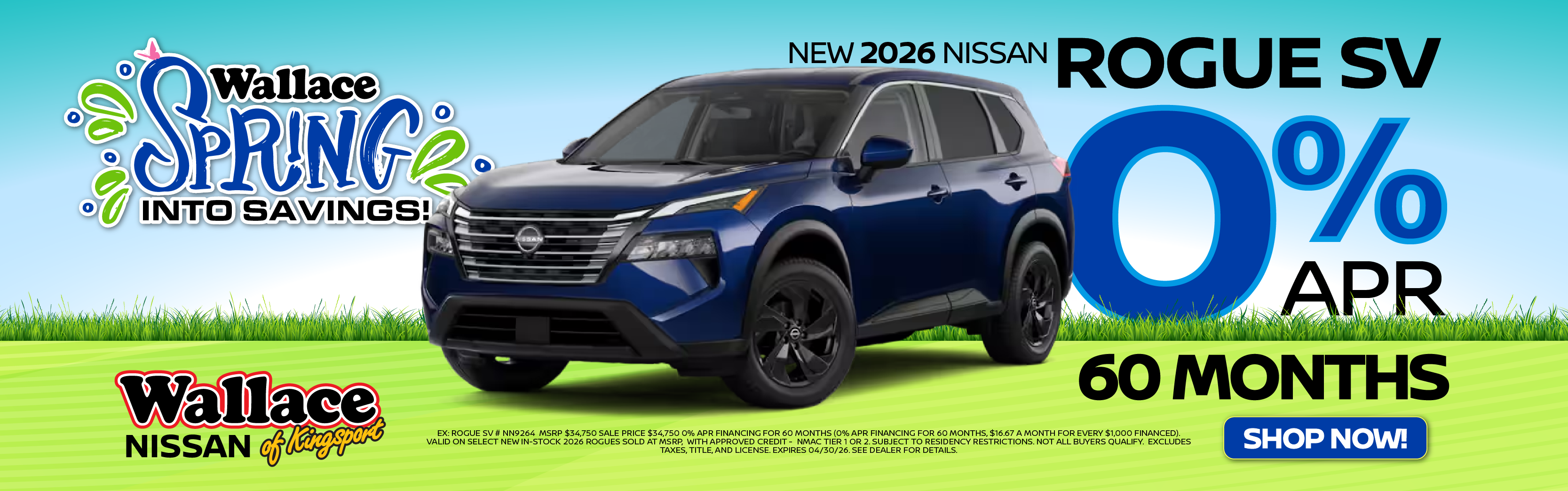 New 2026 Nissan Rogue SV